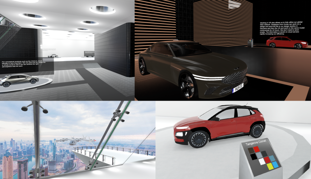 Created for Hyundai Motor Group University, this virtual showroom showcases some of the amazing things that can be done in a virtual space.